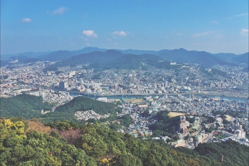 View from Mt Inasa, Nagasaki