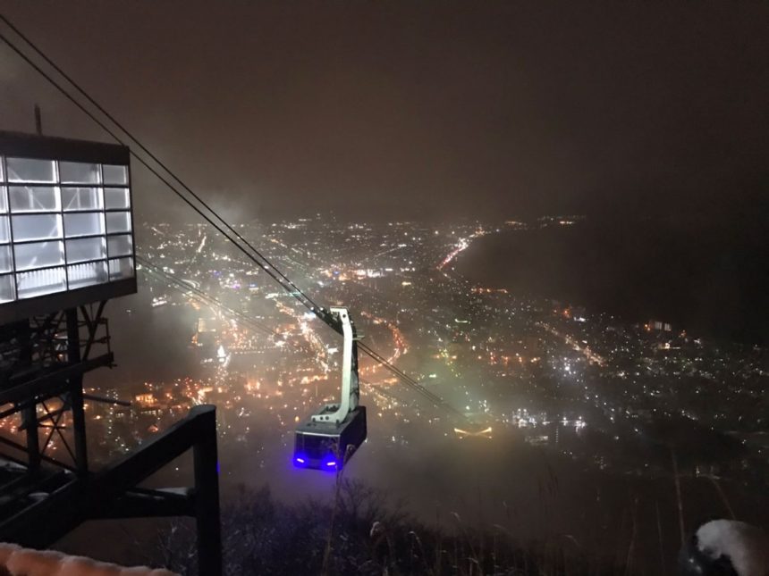 night view in Hakodate