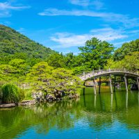 Takamatsu Le parc Ritsurin