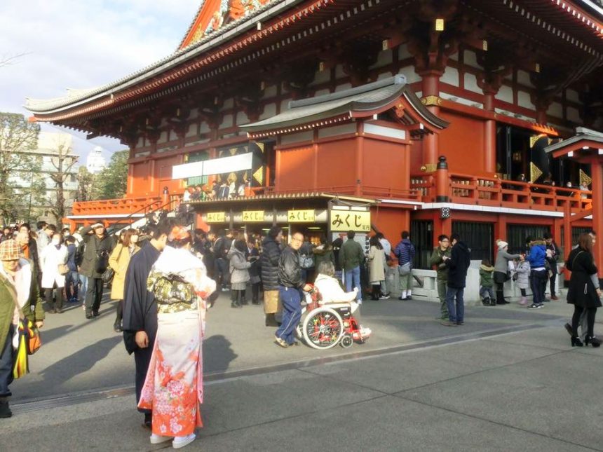 kimono à Asakusa