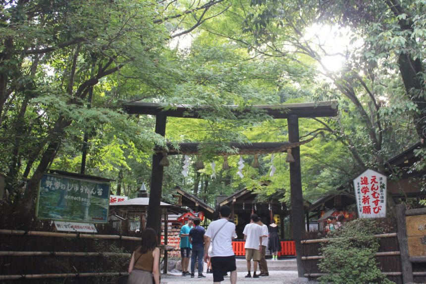 Nonomiya Shrine in Arashiyama, Kyoto