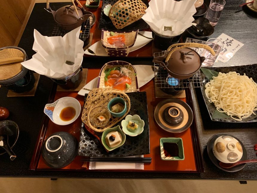 Diner au ryokan