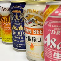 Bière japonaise, Sapporo, Kirin, Yebisu et Asahi