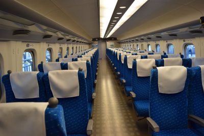 seconde class de Shinkansen