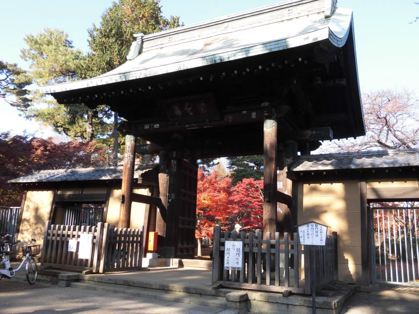 Entrance gate of Gotokuji Temple