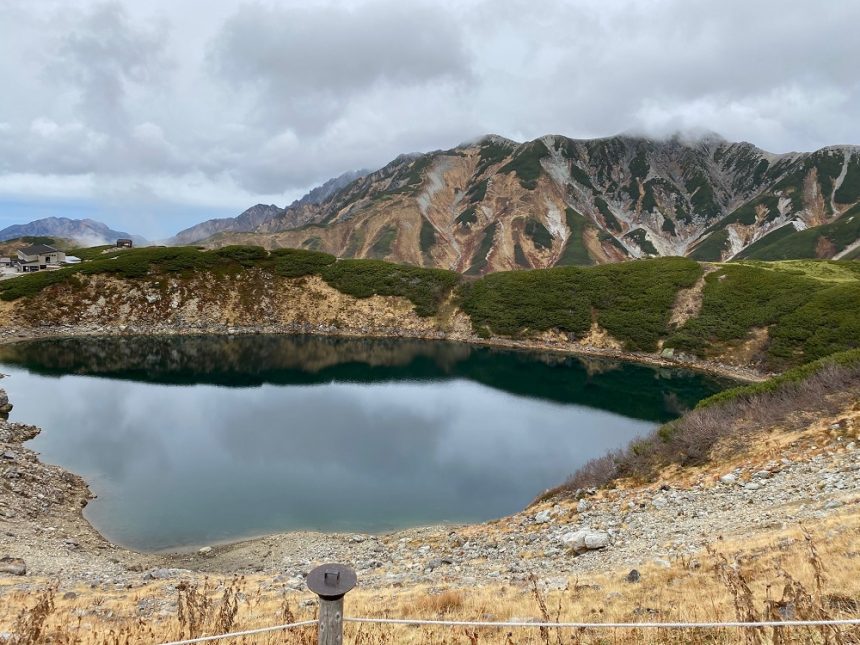 L'étang de Mikurigaike à Murodo