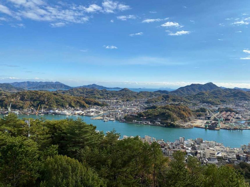 Vue du mont Senko-ji, Onomichi, Hiroshima