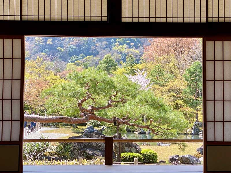 Le temple Tenryu-ji à Arashiyama, Kyoto