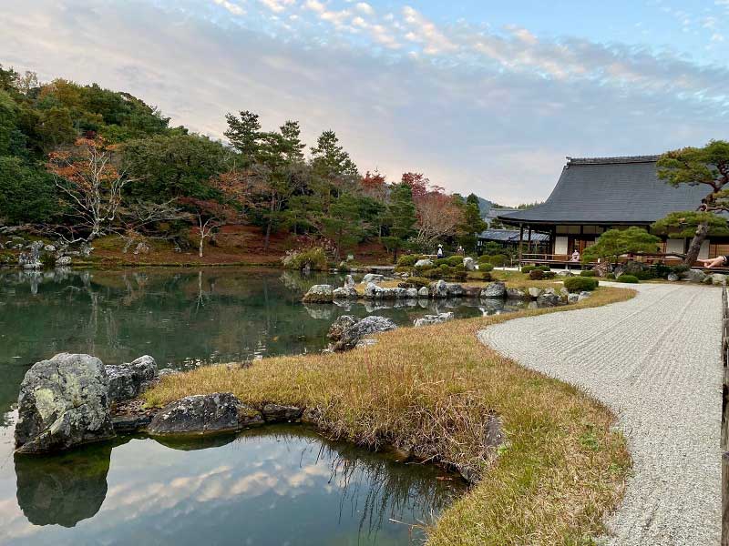 Le temple Tenryu-ji à Arashiyama, Kyoto